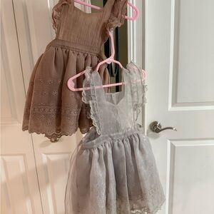 SET OF 2 NoraLee Elegant Lace Dresses for Girls